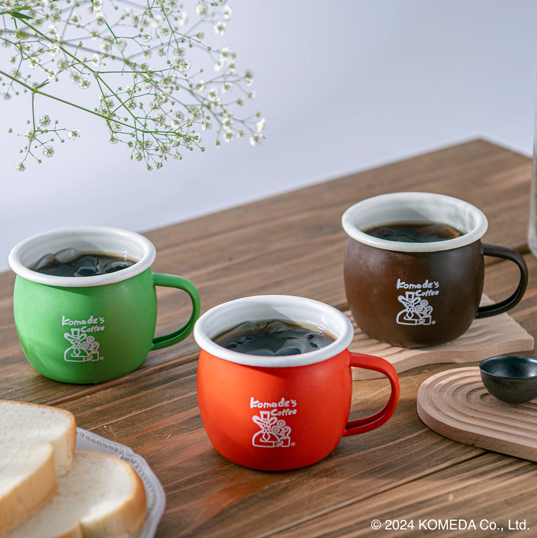 コメダ珈琲店｜ホーローマグ350ml – YAXELL｜株式会社ヤクセル