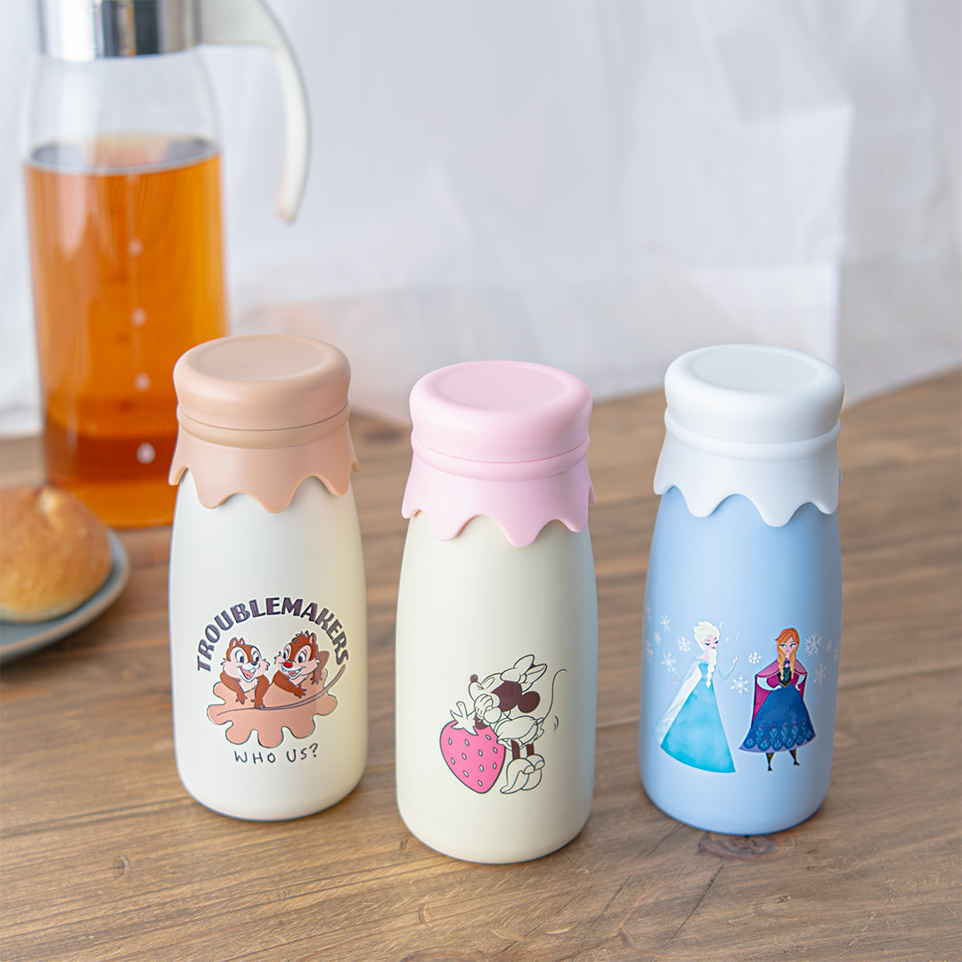 ディズニー｜牛乳瓶風ボトル320ml – YAXELL｜株式会社ヤクセル