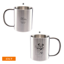 画像をギャラリービューアに読み込む, ミッキースポーツ柄|ステンレス2重マグ