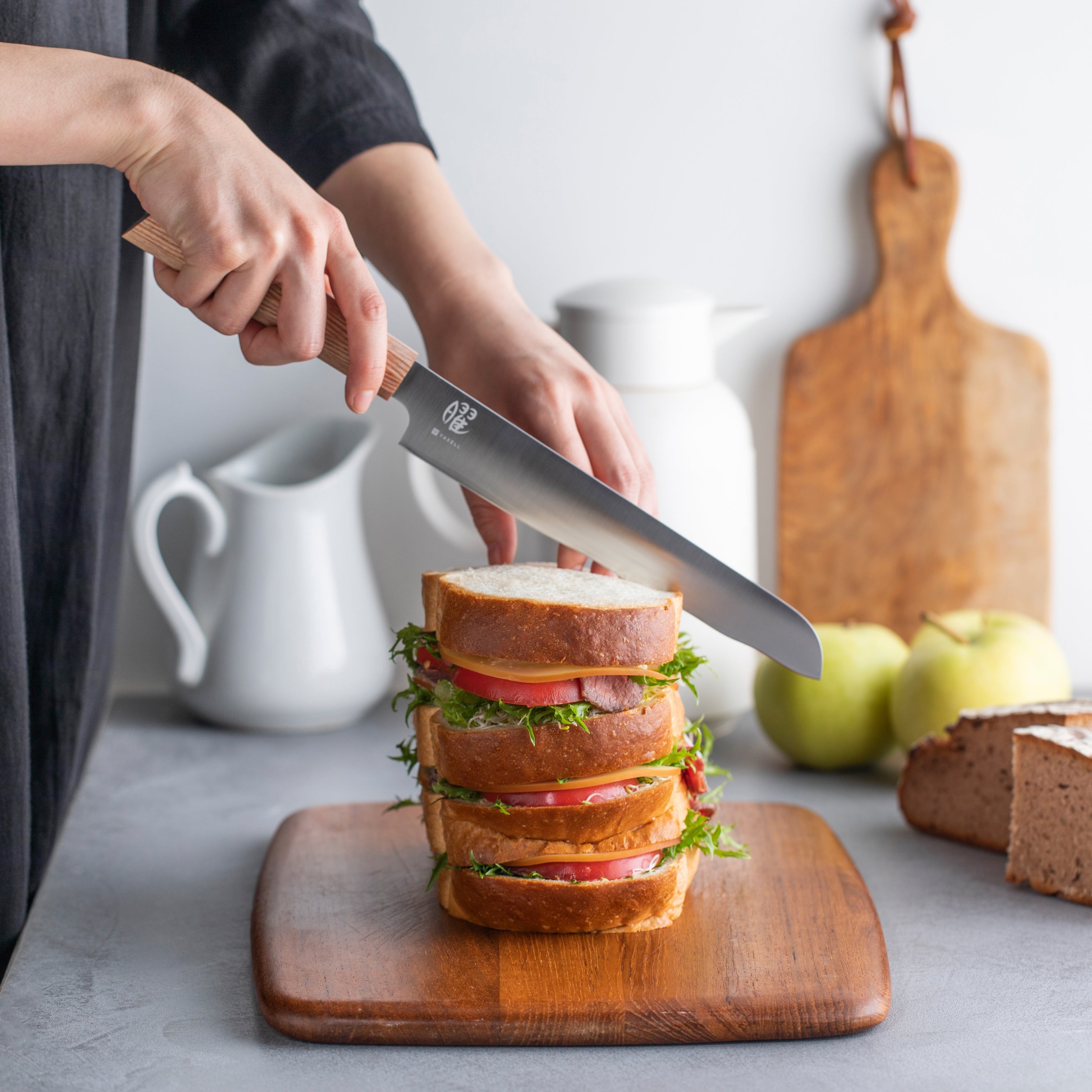 曜YO-U ｜パン切り包丁 – YAXELL｜株式会社ヤクセル