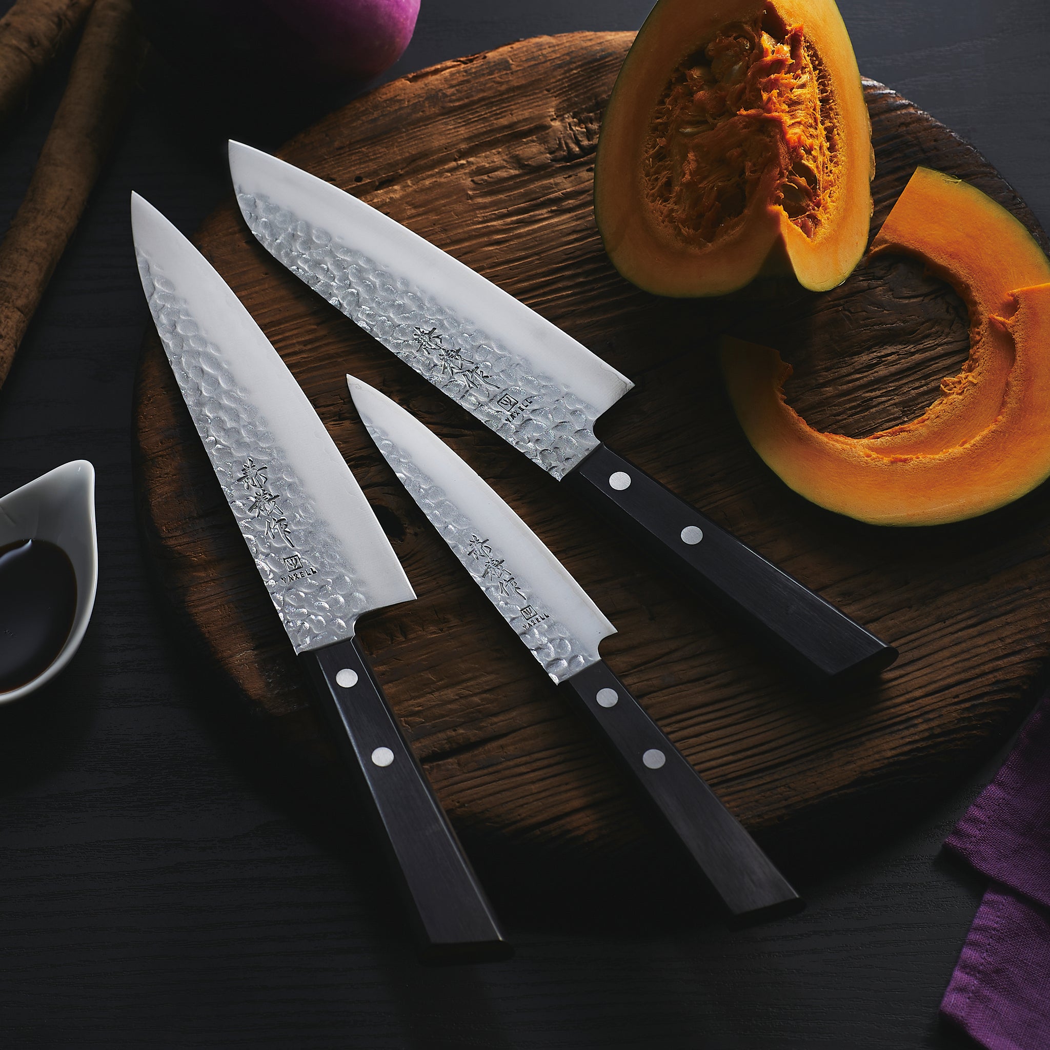 兼義作｜VG10 三徳包丁 – YAXELL｜株式会社ヤクセル