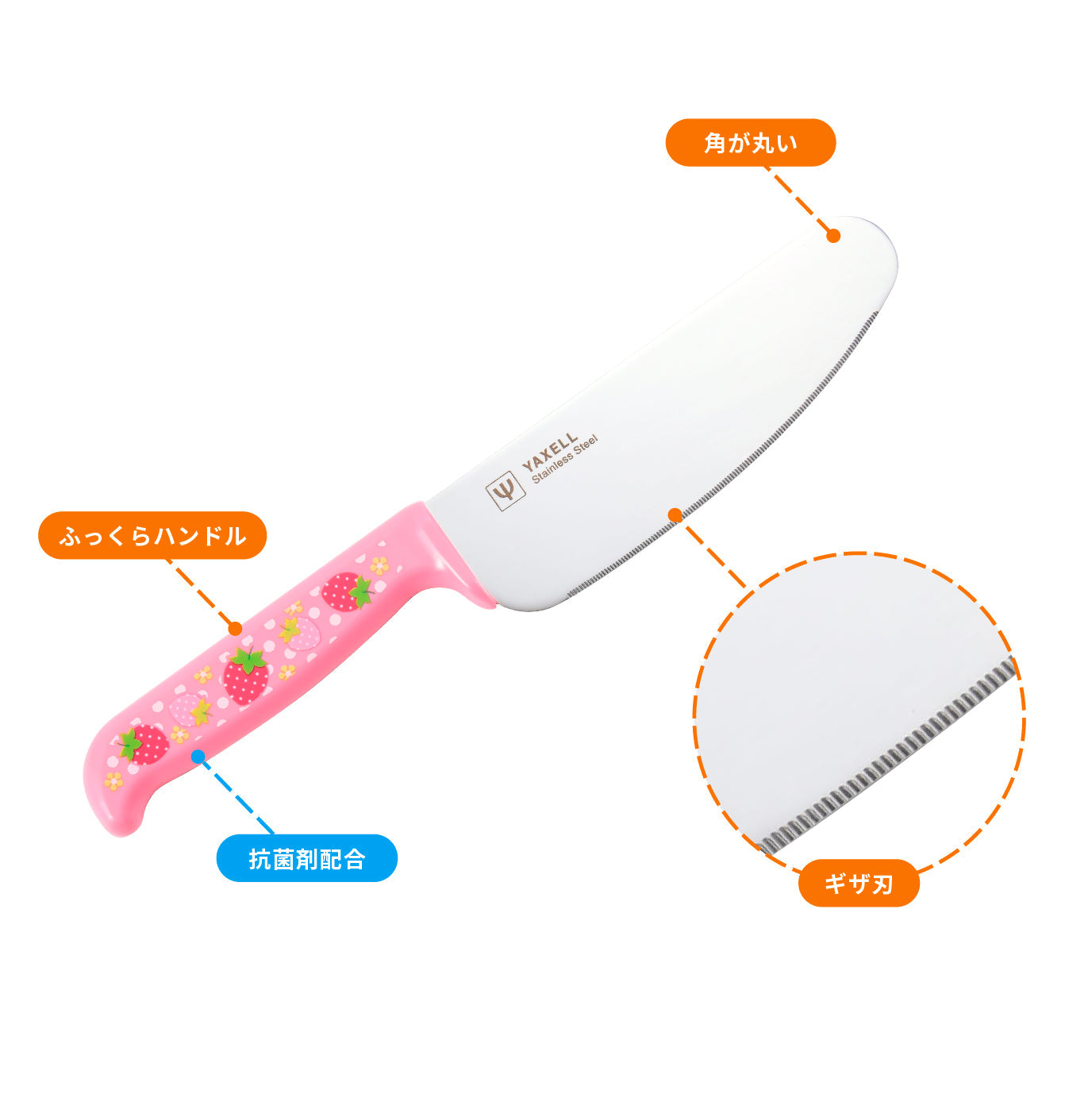ヤクセル｜こどもキッチングッズ2点セット［新ギザ刃］ – YAXELL